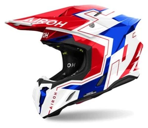 Off-Road Helmet Airoh TWIST 3 DIZZY Blue/Red Gloss - Picture 1 of 4