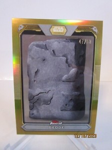 2022 TOPPS FINEST STAR WARS HIGH REPUBLIC GOLD REFRACTOR GEDDE #47/50