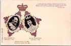 Royalty britannique - Roi Édouard VII, Reine Alexandra - c1901 Carte postale