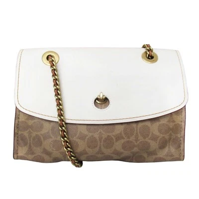 Bolso de hombro Coach Parker mediano de firma Foto 1 de 3