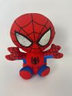 Ty Marvel Spider-Man Beanie Baby Plush Soft Toy - 6"
