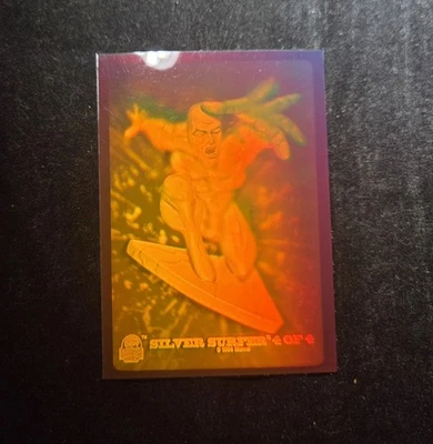 Fleer Marvel Universe 1994 - Tarjeta holograma 3D Silver Surfer #4 de 4 Foto 1 de 3