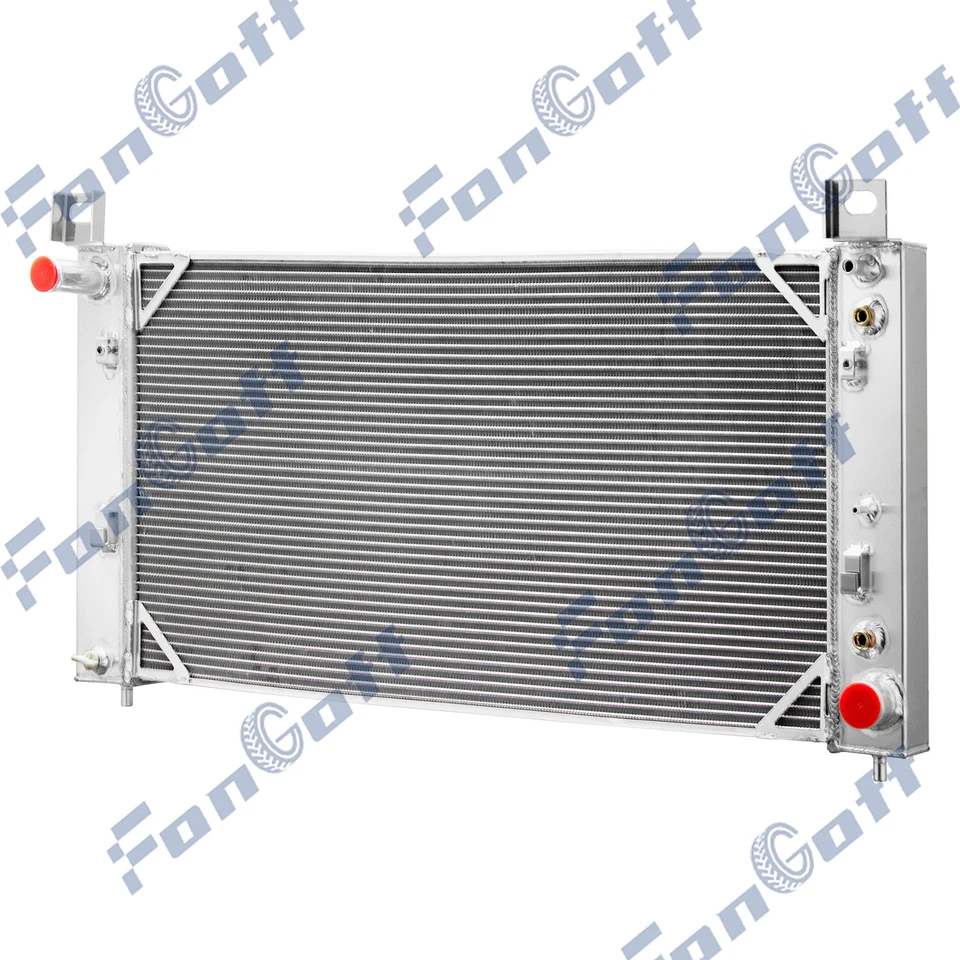 3 Row Aluminum Radiator Fit 1999~2011 GMC Yukon Chevy Silverado Sierra 1500 2500 Foto 1 de 4