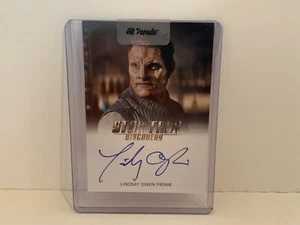Star Trek the Discovery Season 3 Lindsay Owen Pierre as Os’ir Autograph - Picture 1 of 3