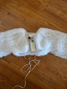 SELEZZA Mercy SHRUG Cardigan white-SMALL WITH TAGS - Picture 1 of 4