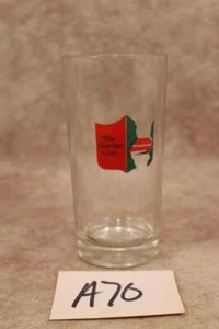 A70 VINTAGE THE QUECHEE GOLF CLUB GLASS TUMBLER VERMONT - Picture 1 of 1