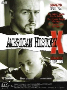 American History X (DVD, 1998) Edward Furlong, Edward Norton, Elliott Gould - Picture 1 of 1