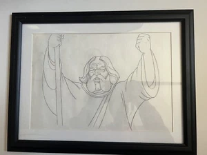 Heavy metal 1981 producción de películas animación arte secuencia Taarna sacerdotes enmarcado - Imagen 1 de 6