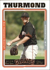 2005 Topps Update  #286 J.B. Thurmond FY RC - NM-MT 