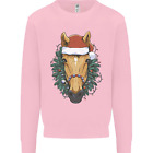 A Christmas Horse Equestrian Kids Sweatshirt Jumper