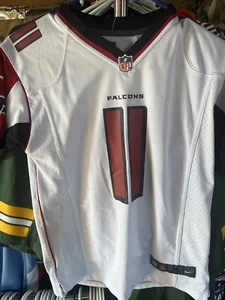 Julio Jones #11 Atlanta Falcons Nike NFL OnField White Jersey Youth Size M - Picture 1 of 9