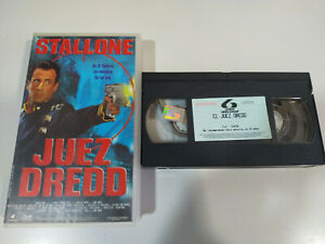 Judge Dredd Sylvester Stallone - VHS Tape Spanish