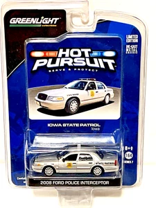 GreenLight Hot Pursuit 2008 Ford Crown Victoria Iowa State Patrol - Bild 1 von 2
