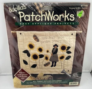 Bucilla's Patch Works Applique Kit #41149 Garden Grow - Picture 1 of 13