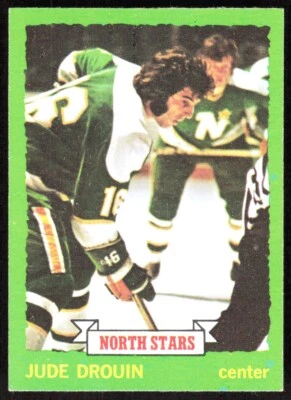 1973-74 8307A Topps Jude Drouin Minnesota North Stars #125 - Image 1 of 2
