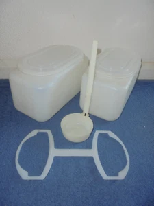 Army issue - Norwegian food container - Inner plastic container set. - Picture 1 of 4