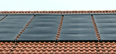 Poolheizung Solarheizung Solar Absorber Solarmatte 2 Stück 1,2x3m Solarkollektor - Bild 1 von 4