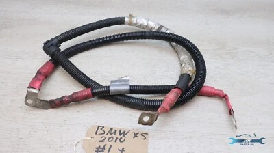 2010 BMW X5 4.0D E70 BATTERY POSITIVE WIRE & STARTER CABLE 61085555 - Image 1 of 4