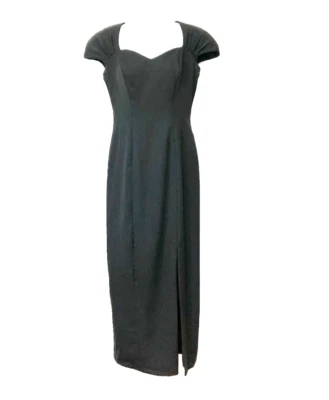 ALFRED ANGELO BLACK FORMAL GOWN DRESS, SIZE 0-2 - Image 1 of 4