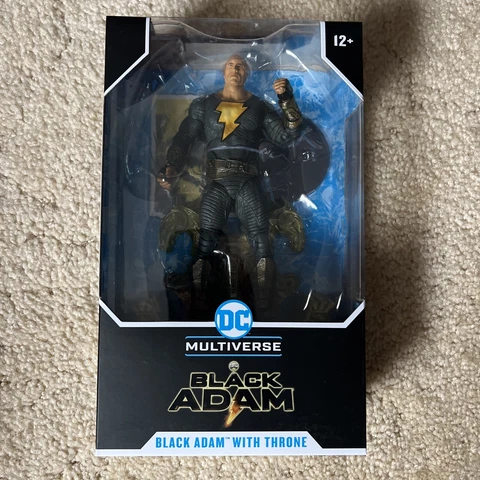 McFarlane DC Multiverse Black Adam with Throne Figure Cover