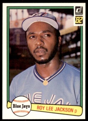 1982 Donruss Baseball Card Roy Lee Jackson AA Toronto Blue Jays #541 - Image 1 of 2