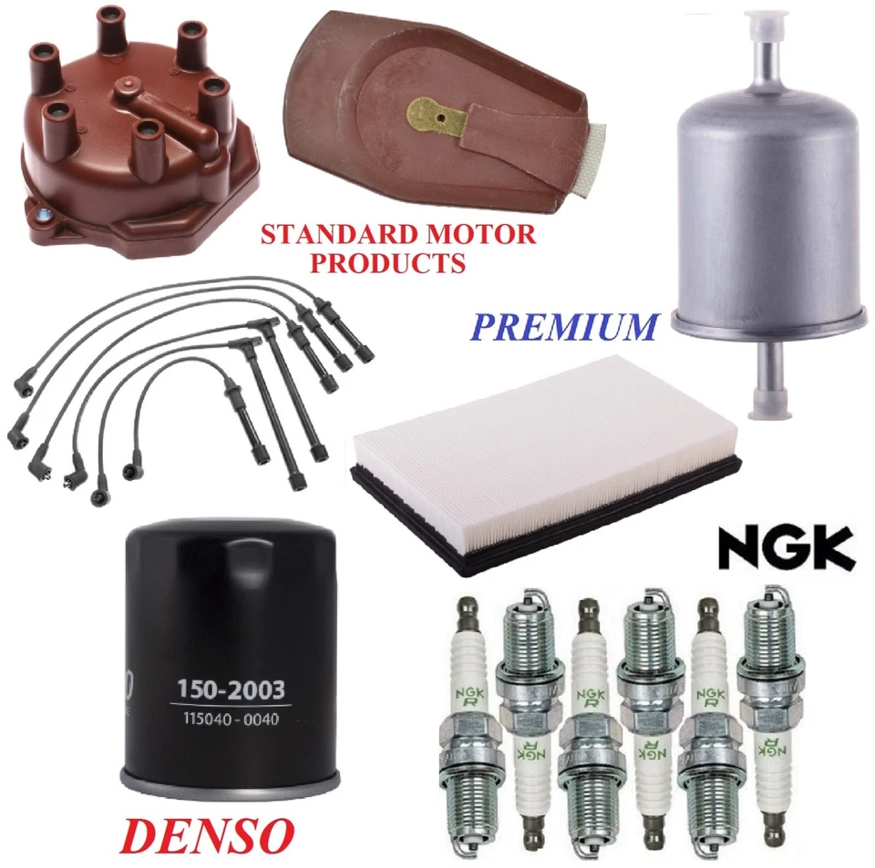 Kit de afinación filtros tapa rotor cables enchufes para Mercury Villager V6 3,3 L 1999-2002 Foto 1 de 1