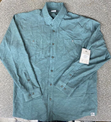 Colosseum Outdoors Mens Monterey L/S Button Up Size Large - Image 1 of 4