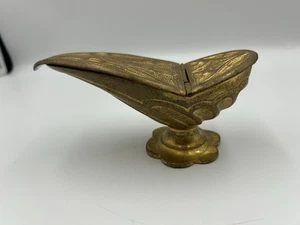 Vintage schweres Messing katholische Kirche Altar Räucherboot Top Zustand - Bild 1 von 11
