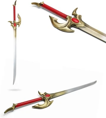 48” Nivelamento Solo Cha Hae-In’s Sword Fantasia Cosplay Prop Anime Colecionável - Imagem 1 de 4