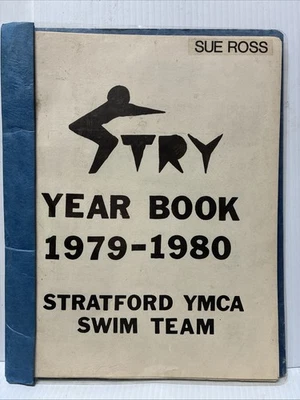 Anuario STRY 1979-1980 Stratford YMCA Swim Team Stratford, Connecticut Foto 1 de 4