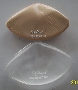 Softleaves X100 Swimming Silicone Breast Enhancers  for swimming suit and Bikini - Picture 1 of 10