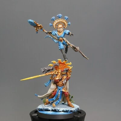 Ellania and Ellathor, Eclipsian Warsages Warhammer Age of Sigmar Painted Army GW - Image 1 of 4