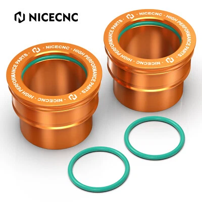 Front Wheel Spacers Hub Collar For KTM 125 150 SX 250 350 450 SXF XC-F 2003-2014 - Image 1 of 4