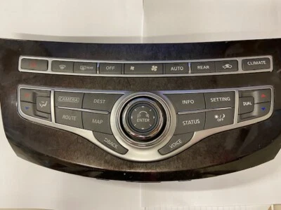 13-16 INFINITI JX35 QX60 AC HEATER & NAVIGATION CONTROL SWITCH 283953JA7A - Изображение 1 из 4