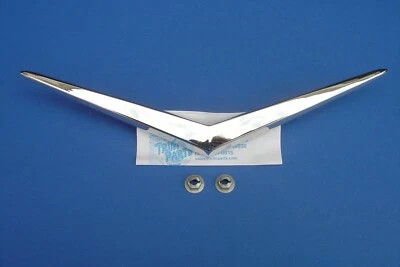 1960 CHEVROLET IMPALA BEL AIR 283 & 348 TRUNK VEE-TRIM PARTS-USA MADE-NEW Foto 1 de 3