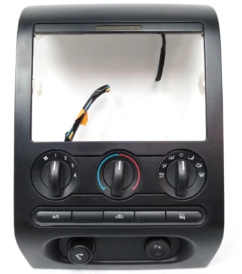 Ford 2005 2006 F150 Heater Control Switch Radio Bezel Center Dash Trim Panel I54 - Image 1 of 4