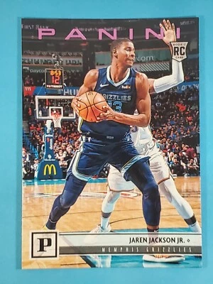 2018-19 Panini Chronicles PINK RC Jaren Jackson Jr Memphis Grizzlies #123 - Image 1 of 2