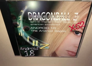Dragonball Z CD soundtrack Android 18 Android Sagas US release Dragon Ball DBZ - Picture 1 of 5