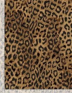 Wild Leopard print Cotton Quilt fabric Timeless Treasures BTY 2717 Animal - Picture 1 of 4