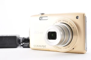 Nikon Coolpix S3300 Gold Near Mint Compact Digital Camera Y1570 - Picture 1 of 18
