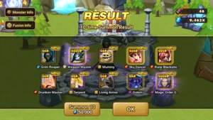 Summoners War Global 2LD5:🔥LIGHT WEAPON MASTER + DARK GUARDIAN🔥6.1.25 - Picture 1 of 4