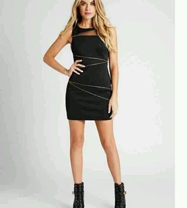 Guess Ashcroft Sleeveless Black Dress Size 2 - Picture 1 of 2