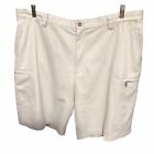 Izod Xfg Size 42 Cargo Golf Shorts Khaki Tan X Treme Function Vented Pockets
