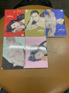 Jealousy Volumes 1-5 Compete Mange Set By Scarlet Beriko Yaoi - Picture 1 of 3