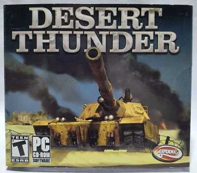 Desert Thunder PC CD-ROM in Jewel Case NEW Sealed - Image 1 of 4