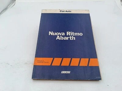 Manuale officina per Fiat Nuova Ritmo Abarth 130 TC. assistenza tecnica del 1983 - Immagine 1 di 4