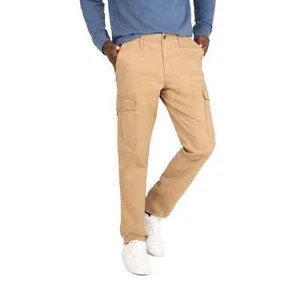 U.S. POLO ASSN. - SIZE: 30 X 30 - Slim Straight Khaki Cargo Pants - NEW! - Picture 1 of 4