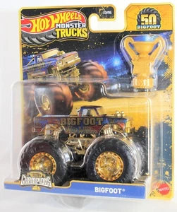 Hot Wheels Monster Trucks Trophy Champions 50 Aniversario Bigfoot - Imagen 1 de 2