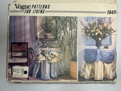 Vintage Vouge Patterns for Living, Sewing Pattern 1845 - Image 1 of 4