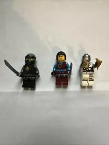 Lego Ninjago Honor Robe Minifigure Lot. Cole, Nya, And Zane - Picture 1 of 5